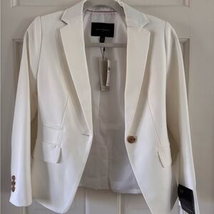 Banana Republic Women's White Blazer - NWT